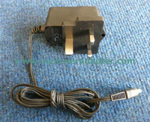 New OEM ADS10-D UK 3 Pin Plug AC Power Adapter Charger 12 Watt 12 Volts 1.0 Amps